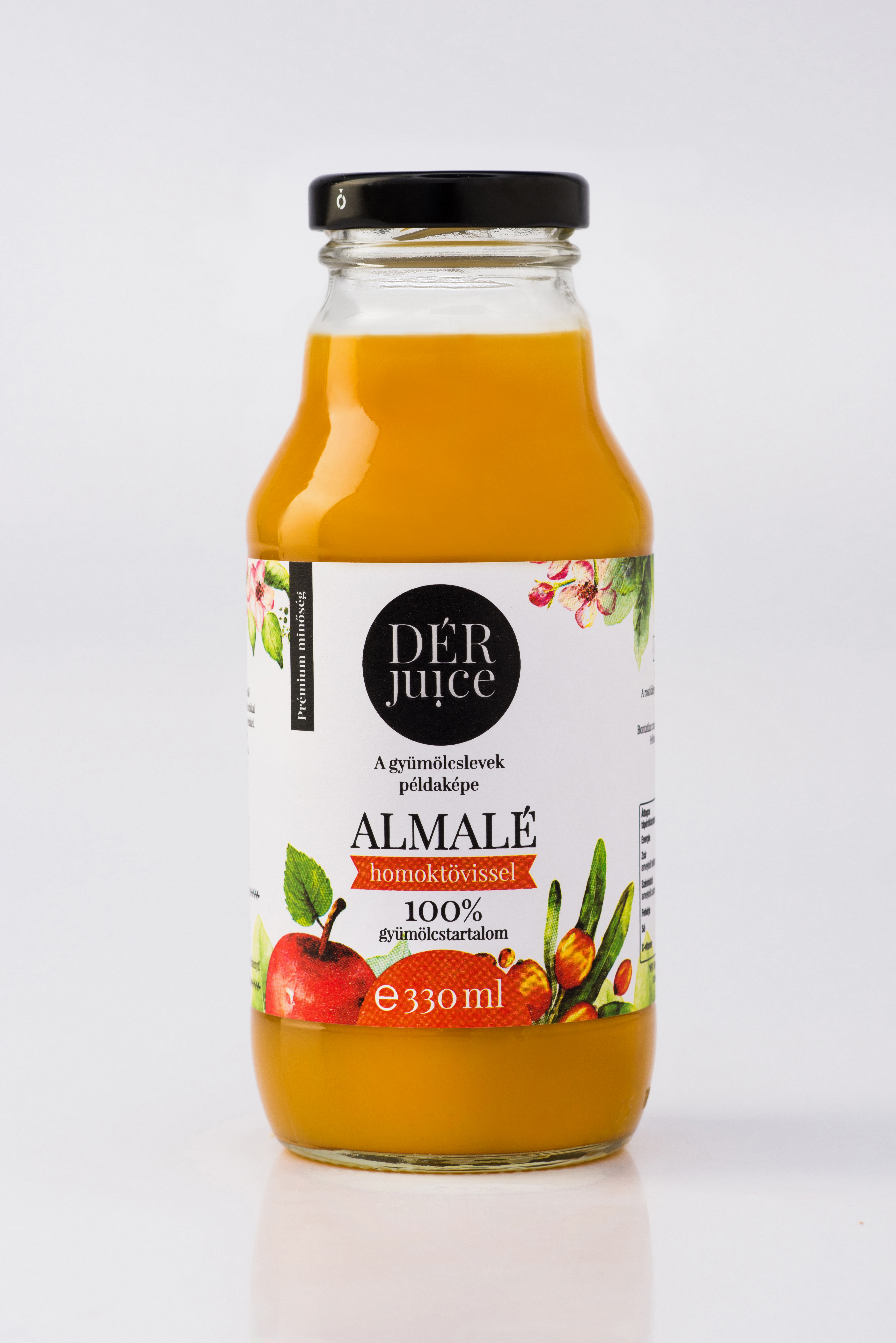 Dér Juice almalé homoktövissel 330 ml